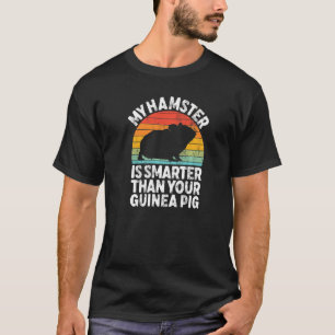 Retro Vintag mein Hamster ist schlauer als deine H T-Shirt