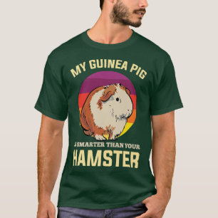 Retro Vintag, meine Guinea Schwein ist schlauer al T-Shirt