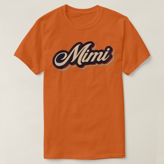 Retro Vintag Mimi T-Shirt (Design vorne)