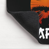 Retro Vintag Miyagi-do Karate Mousepad (Ecke)