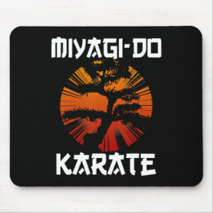 Retro Vintag Miyagi-do Karate Mousepad
