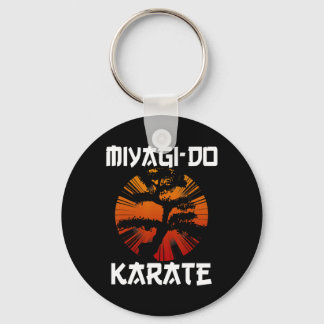 Retro Vintag Miyagi-do Karate Schlüsselanhänger