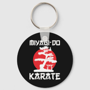 Retro Vintag Miyagi-do Karate Schlüsselanhänger