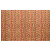 Retro Vintag Mod Orange Muster Stoff (Yard (91,4 cm))