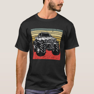 Retro Vintag Monster Truck Monster Truck Racing T-Shirt