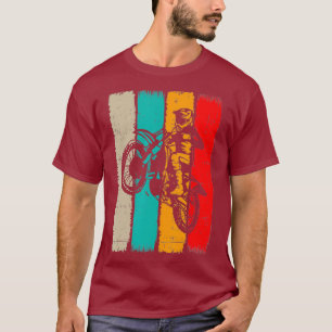 Retro Vintag Motocross Dirtbike Supercross Off T-Shirt
