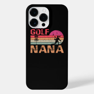 Retro Vintag Nana Disk Golf Geschenk iPhone 14 Pro Max Hülle