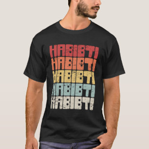 Retro Vintag Niedlich & Arabisch Habibti T-Shirt