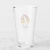 Retro Vintag Nordic Walking Glas (Rückseite)