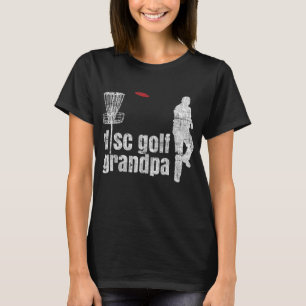 Retro Vintag Opa Disc Golf Frisbee Frolf T-Shirt