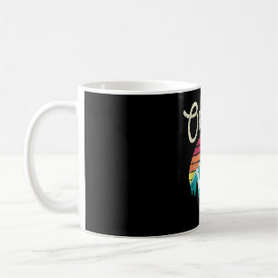 Retro Vintag Oregon OR Mountain Biber Kaffeetasse