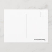 Retro Vintag Osterbüschel Feiertag Postkarte (Rückseite)