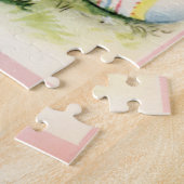 Retro-Vintag Osterhasen Puzzle (Seite)