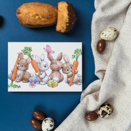 Retro Vintag Ostersonnenhaus Feiertagskarte