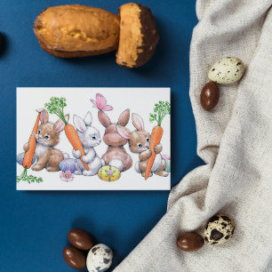 Retro Vintag Ostersonnenhaus Feiertagskarte