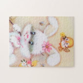 Retro-Vintag-Ostersonnenpuzzle Holiday Puzzle (Horizontal)