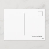 Retro Vintag Ostersonnige Postkarte (Rückseite)