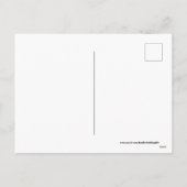 Retro Vintag Ostersonnige Postkarte (Rückseite)