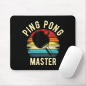 Retro Vintag PingPong Mousepad (Mit Mouse)