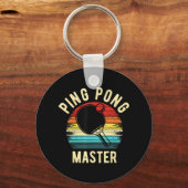 Retro Vintag PingPong Schlüsselanhänger (Vorderseite)