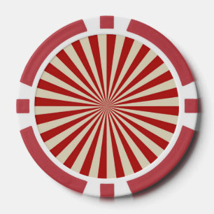 Retro Vintag Popcorn Klassisches Spinnrad Pokerchips