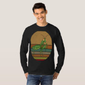 Retro Vintag Praying Mantis T-Shirt (Vorne ganz)