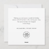 Retro Vintag Red Farm Truck Weihnachten Unternehme (Rückseite)