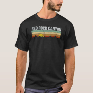 Retro Vintag Red Rock Canyon Nevada T-Shirt