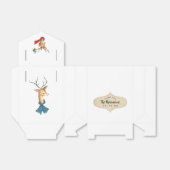 Retro Vintag Rentier Weihnachten Geschenkschachtel (Ungefaltet)