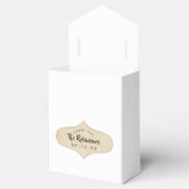 Retro Vintag Rentier Weihnachten Geschenkschachtel (Geöffnet)