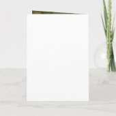 Retro Vintag Rentier Weihnachtsfest Party Einladung (Rückseite)