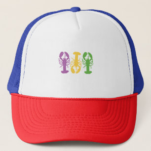 Retro Vintag Saint Patrick's Crawfish Crayfish Truckerkappe
