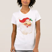 Retro Vintag Santa Claus T-Shirt (Vorderseite)