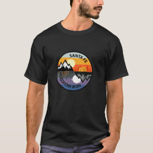 Retro Vintag Santa Fe New Mexico Souvenir Camping T-Shirt