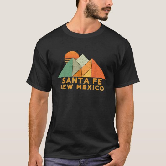 Retro Vintag Santa Fe Tee Shirt (Vorderseite)