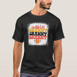 Retro Vintag Softball Granny Softball Game Day V T-Shirt