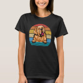 Retro Vintag Spanischer Mastiff T-Shirt (Vorderseite)
