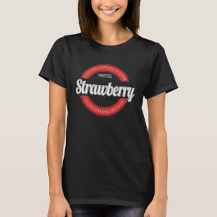 Retro Vintag Strawberry Erdbeeren T-Shirt