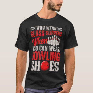 Retro Vintag Striker Bowler Bowling Sport T-Shirt