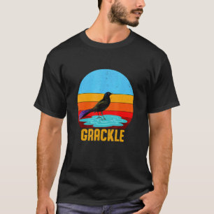 Retro Vintag Style Sunset Grackle T-Shirt