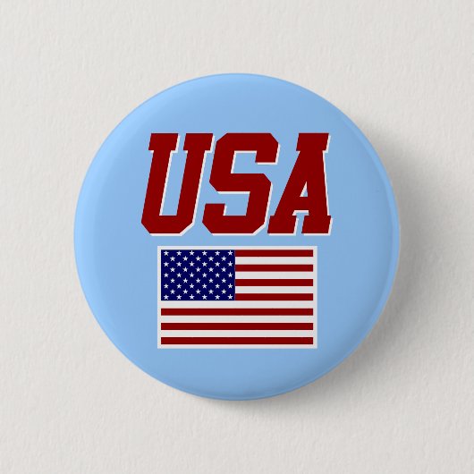 RETRO VINTAG STYLE USA BUTTON (Vorderseite)