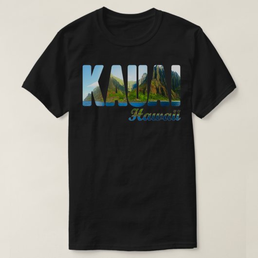 Retro Vintag Summer Kauai Hawaii T-Shirt (Design vorne)