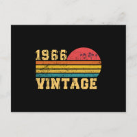 Retro Vintag Sunset 1966 Geburtstag