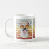 Retro Vintag Sunset Chihuahua Mama Vater Kaffeetasse (Links)