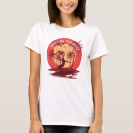 Retro Vintag Surfparadies T - Shirt