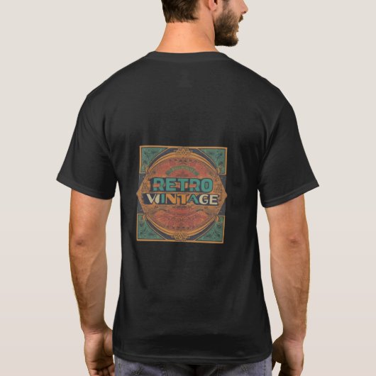 Retro Vintag T-Shirt (Rückseite)