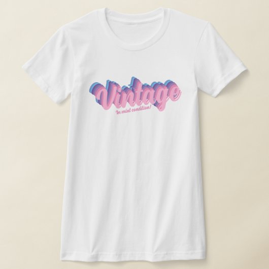 Retro Vintag T-Shirt (Ablage )