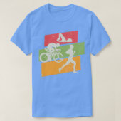 Retro Vintag Triathlon 7 T-Shirt (Design vorne)