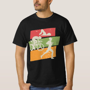Retro Vintag Triathlon T-Shirt