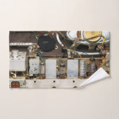 Retro Vintag Tube Radio Badhandtuch Set (Handtuch)